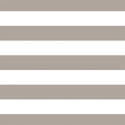 Horizontal Play Stripe in Taupe