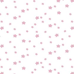 Star Light in Carnation on White