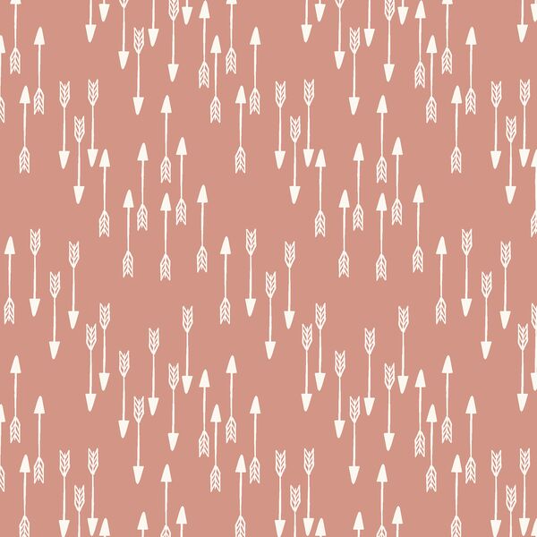Little Arrows in Dusty Pink
