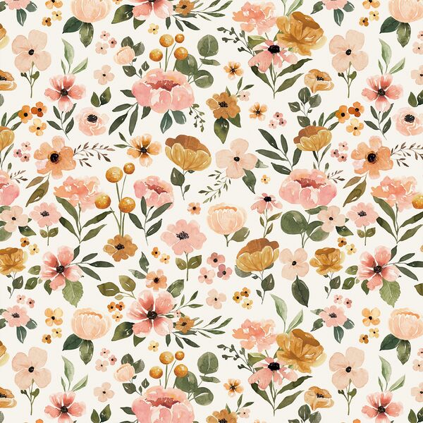 Charlotte Flowers in Cream