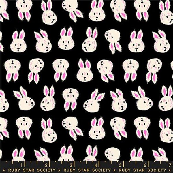 Rushing Rabbit in Black