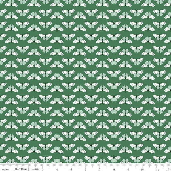 Butterflies in Green