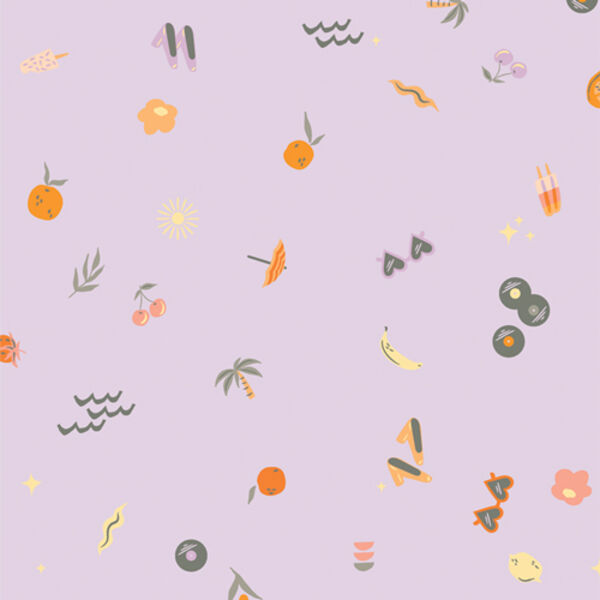 Retro Summer in Lilac