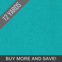 Cotton Couture in Turquoise - 12 Yard Bolt