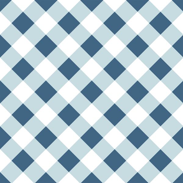 Picnic Gingham in Sky