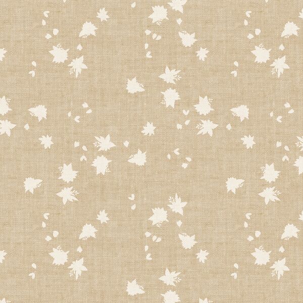 Scattered Floral in Tan