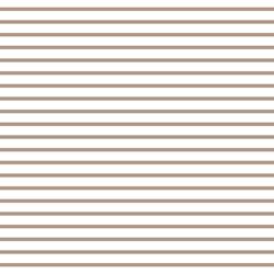 Skinny Stripe in Autumn Leaf on White