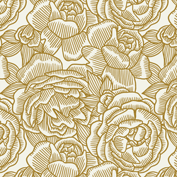 Bonnie in Gold on Cream
