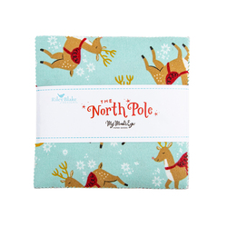 The North Pole Flannel 5" Square Pack