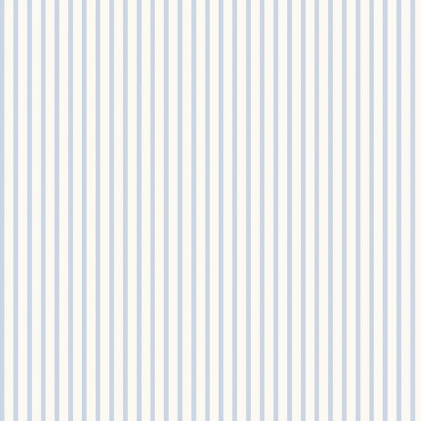 Sailor Stripe in Ancient Water Blue on Ivory