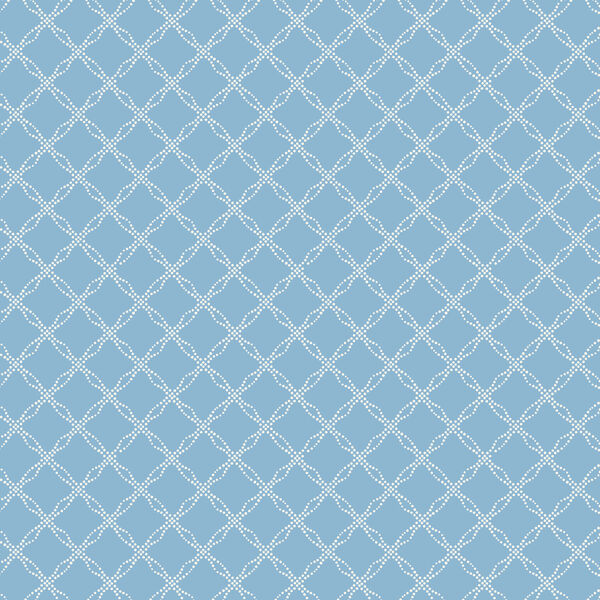 Dotted Lattice in Blue