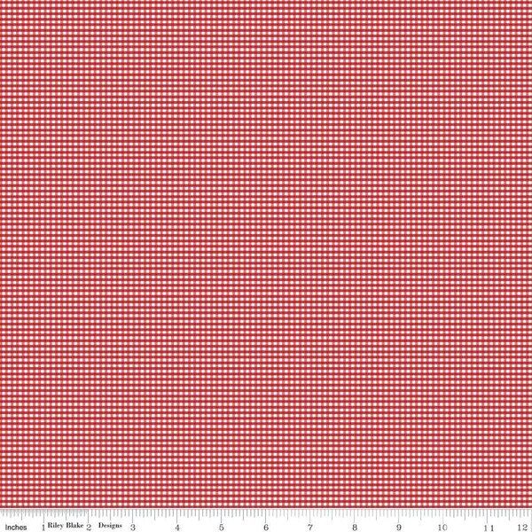 Micro Gingham in Jazzberry