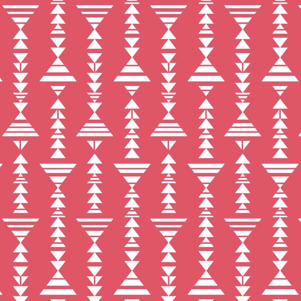 Little Tribal Stripe in Passion