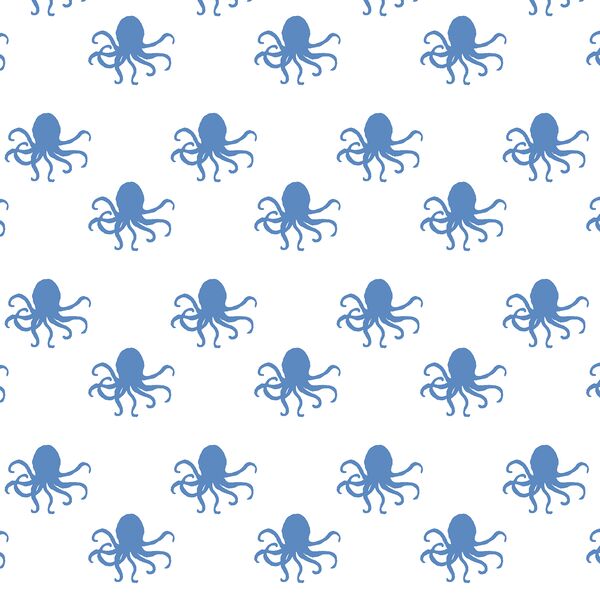 Octopus in Blue