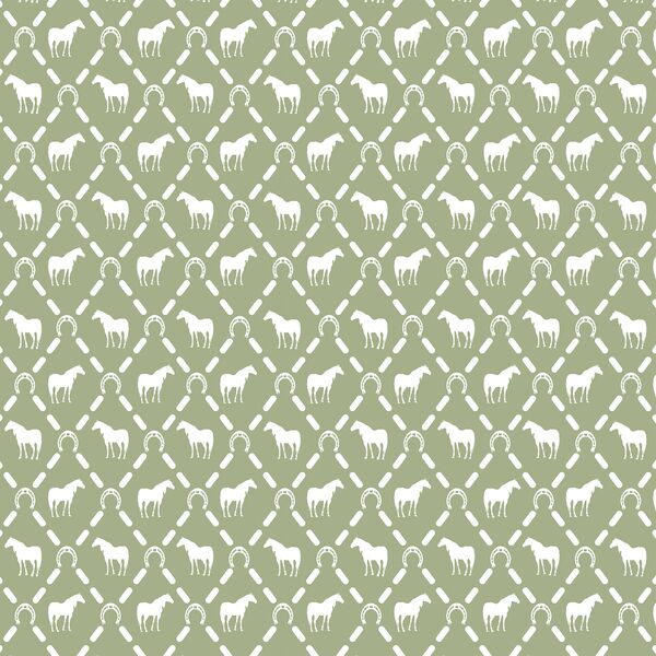 Quilted in Moss