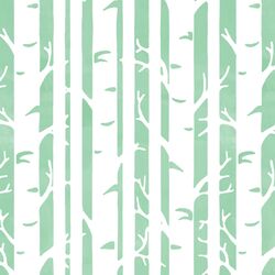 Birches in Seaglass