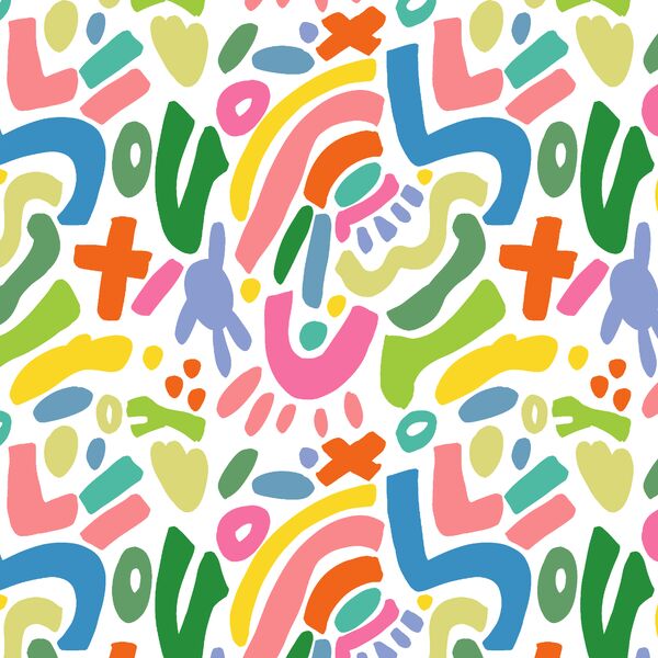 Colorful Monster Shapes in Multi