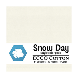 Ecco Cotton 5" Square Pack in Snow Day