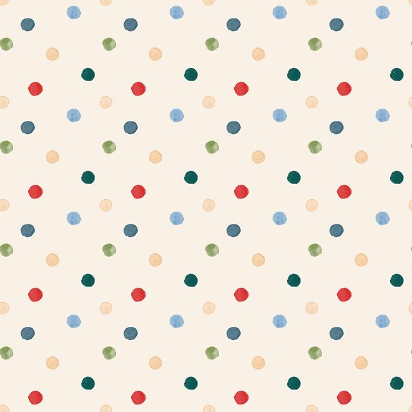 Painted Polka Dot in Christmas