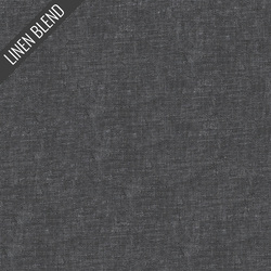 Yarn Dyed Linen Blend in Onyx