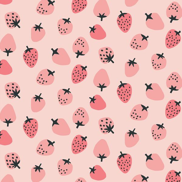 Strawberries in Pink Sugar