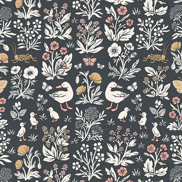 Fanciful Fauna in Strawberries and Cream