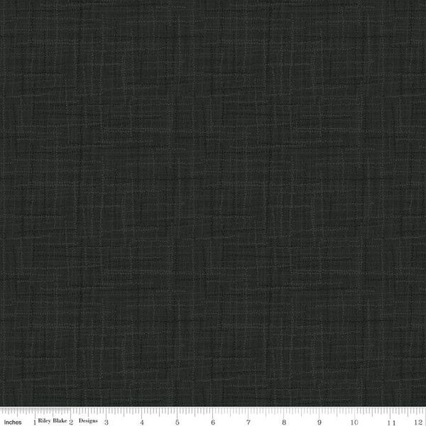Grasscloth Cottons in Black