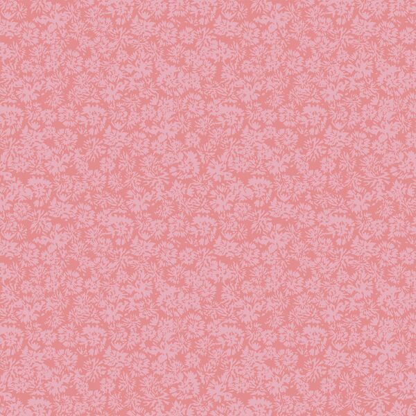 Floral Marks in Coral Pink