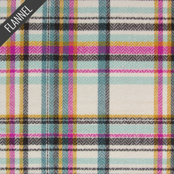 Sketch Plaid Flannel in Tealberry