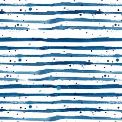 Dash Stripe in Tide Pool