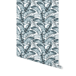 Banana Palms in Teal