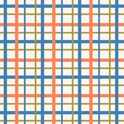Plaid in True Blue