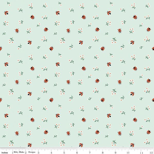 Ladybugs in Mint