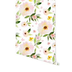 Watercolor Florals in Spring