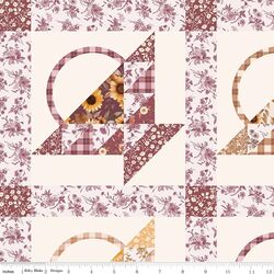 Harvest Baskets Cheater Print in Cream
