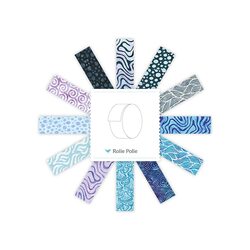 Modern Motion Ultraviolet Batiks 2.5" Strip Roll A