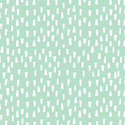 Spines in White on Mint Kiss