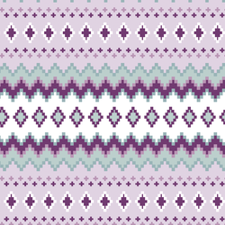 Winter Fair Isle in Jewel