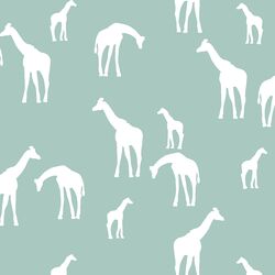 Giraffe Silhouette in Aspen