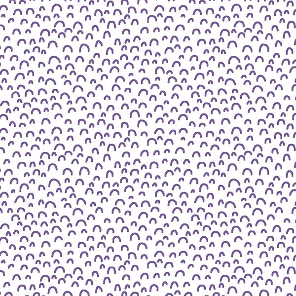 Doodle in Ultra Violet on White