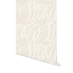 Multi Squiggle in Cream