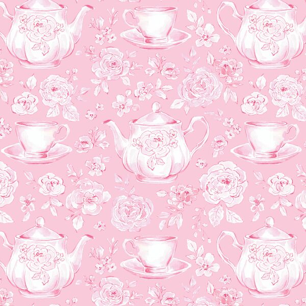 Garden Tea Party in Camilla Pink