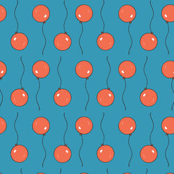 Balloon in Blue