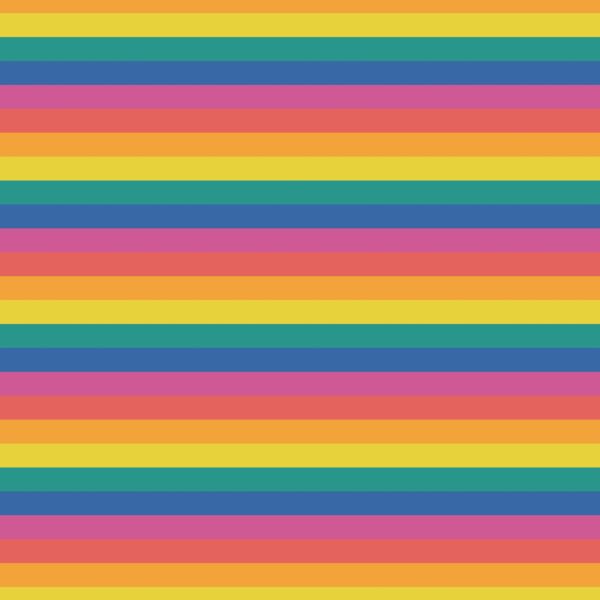 Little Look Lively Stripe in Rainbow Bright