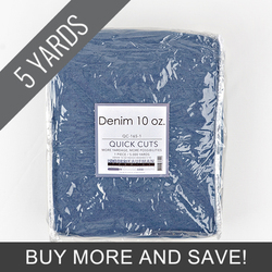 Indigo Denim 10 Oz - 5 Yard Quick Cut