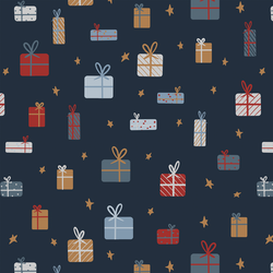 Presents in Dark Navy