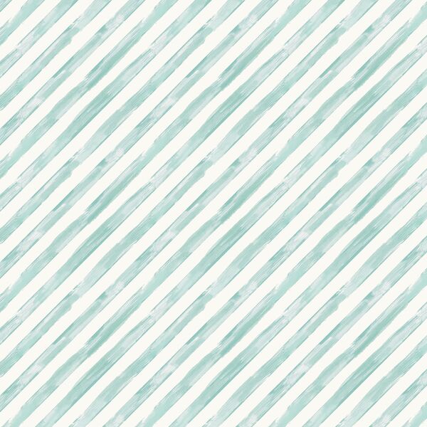Watercolor Candy Stripe in Frozen