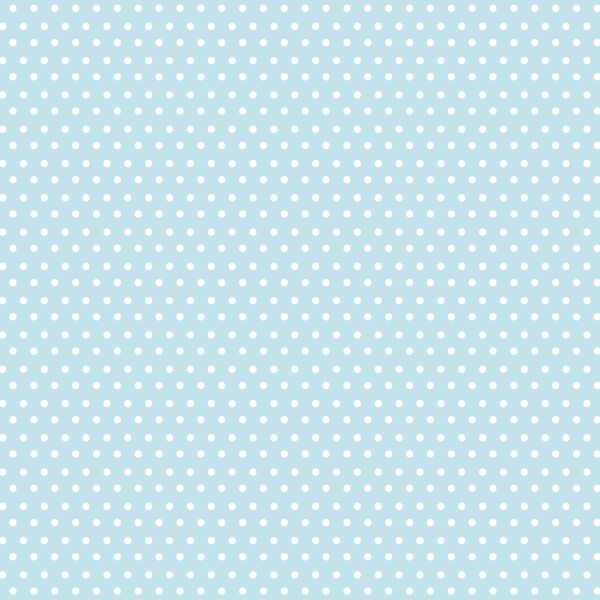 Little Spring Dot in Hydrangea Blue
