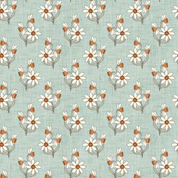 Daffodils in Aqua