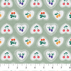 Doilies in Green